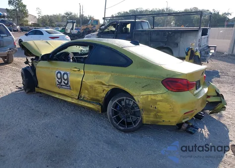 2018 BMW M4 from USA, damaged, VIN WBS4Y9C51JAA85802